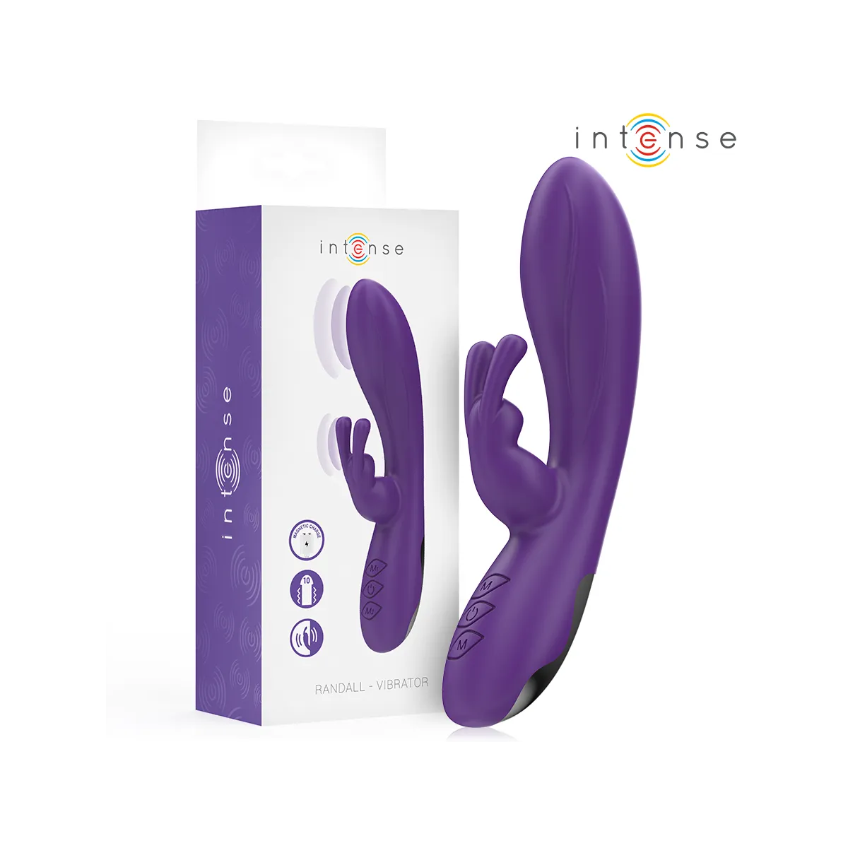 Randall Rabbit Vibrator 10 Vibrationen Lila von Intense Fun | Fesselliebe.de
