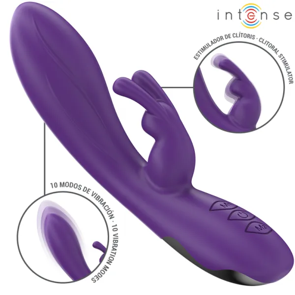 Randall Rabbit Vibrator 10 Vibrationen Lila von Intense Fun | Fesselliebe.de