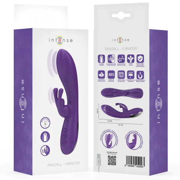 Randall Rabbit Vibrator 10 Vibrationen Lila von Intense Fun | Fesselliebe.de