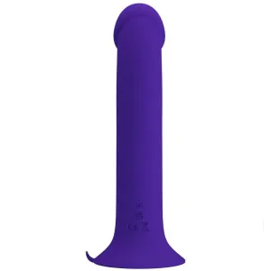Murray Youth Vibrierender Dildo & wiederaufladbarer Violett von Pretty Love Led