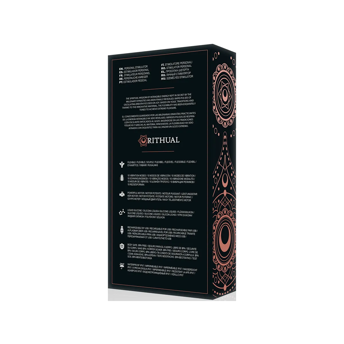 Kriya - Stimulaodr wiederaufladbarer G-Point Schwarz von Rithual | Fesselliebe.de