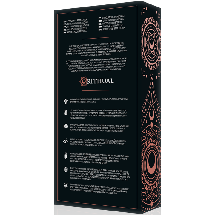 Kriya - Stimulaodr wiederaufladbarer G-Point Schwarz von Rithual | Fesselliebe.de