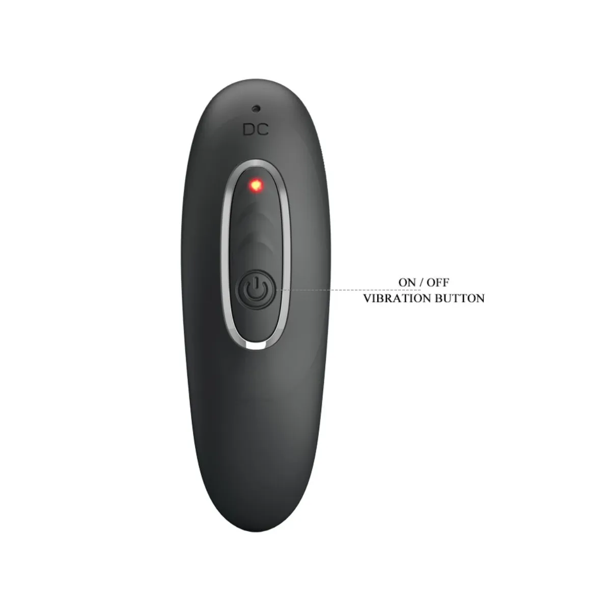 Remington Anal- und Vaginal-Vibrationsmassager Schwarz von Pretty Love | Fesselliebe.de