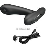 Remington Anal- und Vaginal-Vibrationsmassager Schwarz von Pretty Love | Fesselliebe.de