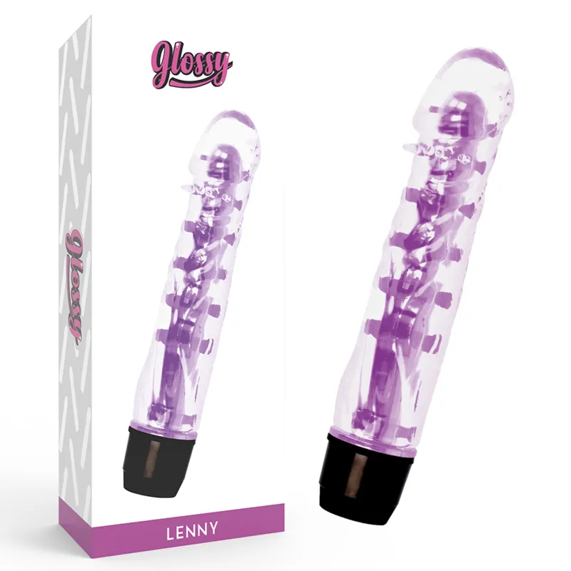 Lenny Vibrator Lila von Glossy | Fesselliebe.de