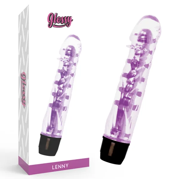 Lenny Vibrator Lila von Glossy | Fesselliebe.de