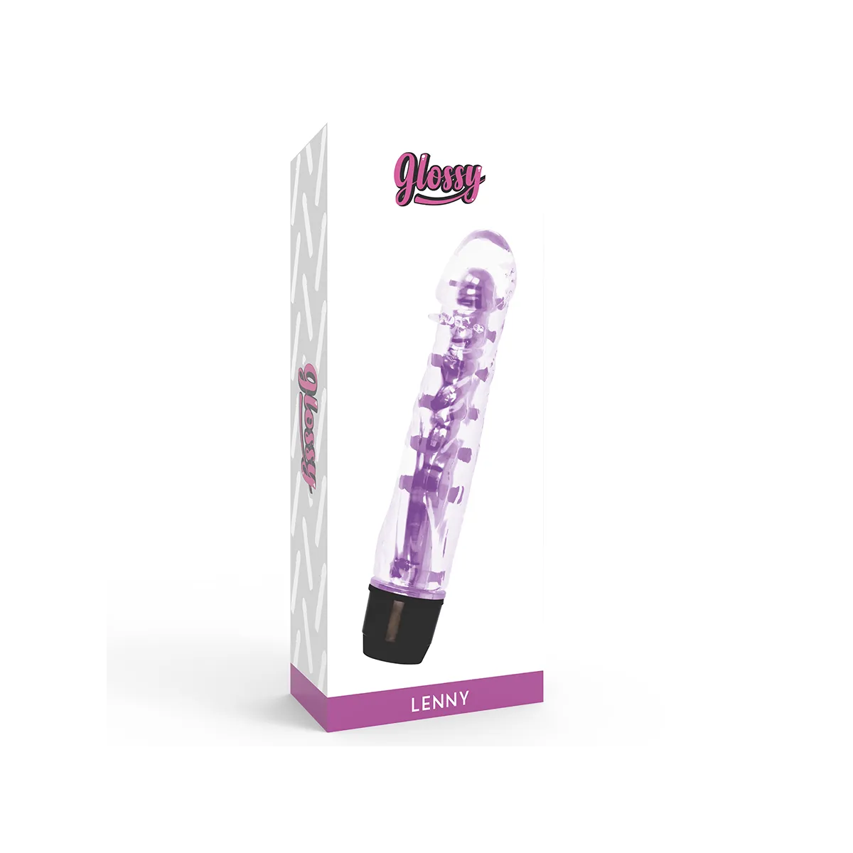 Lenny Vibrator Lila von Glossy | Fesselliebe.de