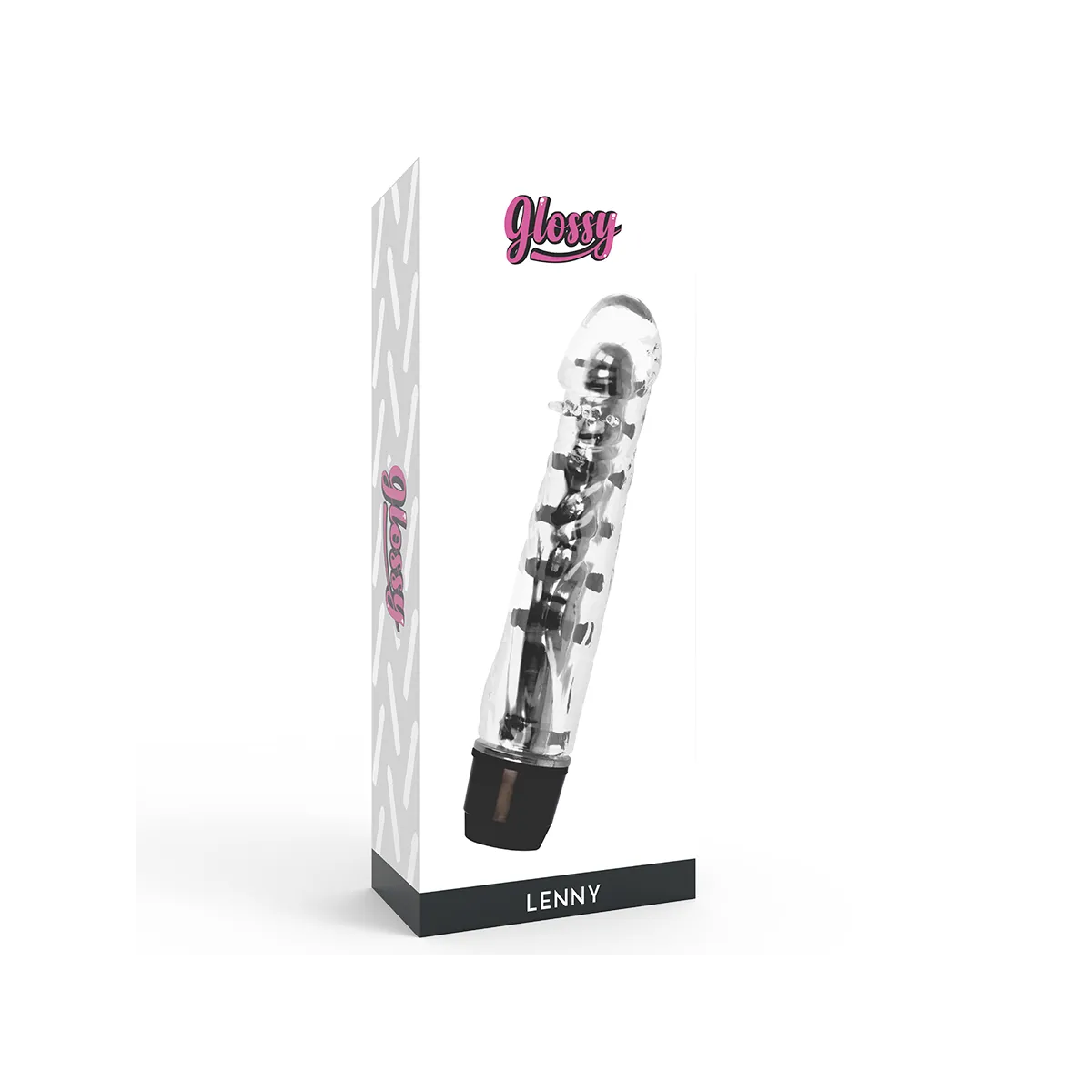 Lenny Vibrator Schwarz von Glossy | Fesselliebe.de