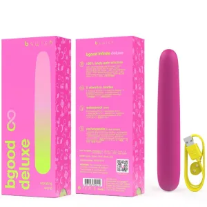 Bgood Infinite Deluxe wiederaufladbarer Vibrator Rosa Silikon von B Swish