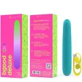 Bgood Infinite Deluxe wiederaufladbarer Vibrator Blaues Silikon von B Swish