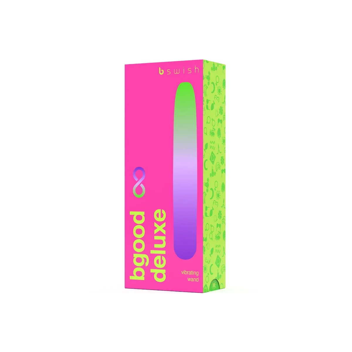 Bgood Infinite Deluxe wiederaufladbarer Vibrator Blaues Silikon von B Swish | Fesselliebe.de
