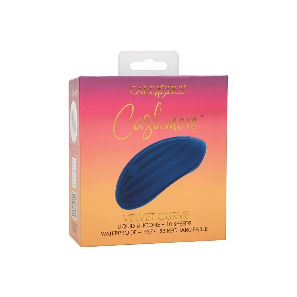 Cashmere-Samt-Curve-Blau von Calexotics | Fesselliebe.de