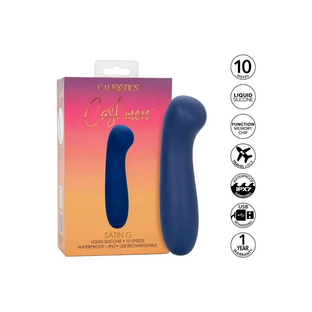 Cashmere-Satin-Blau von Calexotics | Fesselliebe.de