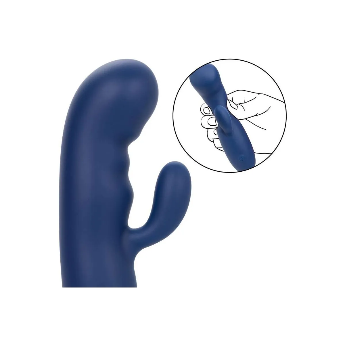 Cashmere-Seiden-Duo-Blau von Calexotics | Fesselliebe.de