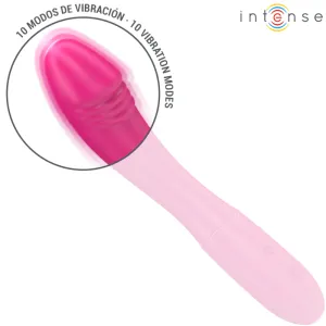 Belinda Vibrator 19 cm Flexibel 10 Vibrationen Rosa von Intense Fun