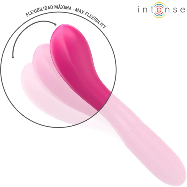 Lisette Vibrator 19 cm Flexibel 10 Vibrationen Rosa von Intense Fun | Fesselliebe.de