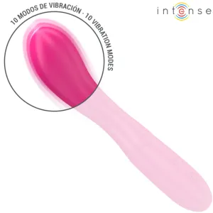 Lisette Vibrator 19 cm Flexibel 10 Vibrationen Rosa von Intense Fun