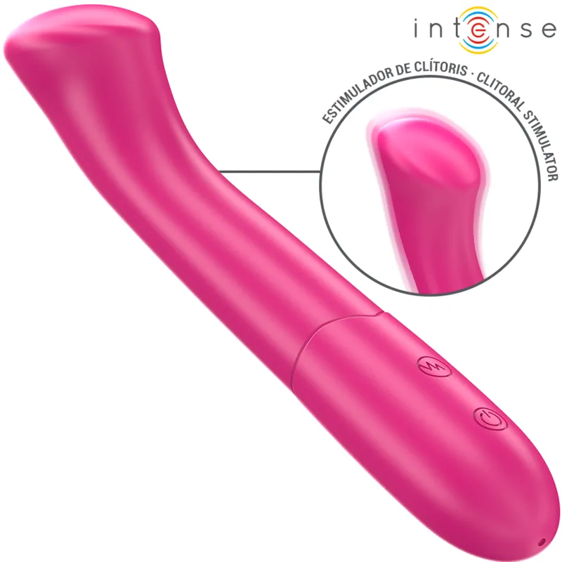 Paty Vibrator 19 cm Flexibel 10 Vibrationen Modell 2 Rosa von Intense Fun | Fesselliebe.de