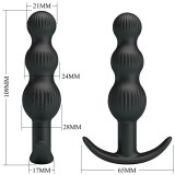 Sidney Analvibrator 10 Vibrationen Schwarz von Pretty Love | Fesselliebe.de