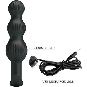 Sidney Analvibrator 10 Vibrationen Schwarz von Pretty Love