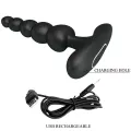 Corban Analvibrator 10 Vibrationen Schwarz von Pretty Love