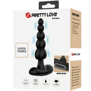 Corban Analvibrator 10 Vibrationen Schwarz von Pretty Love