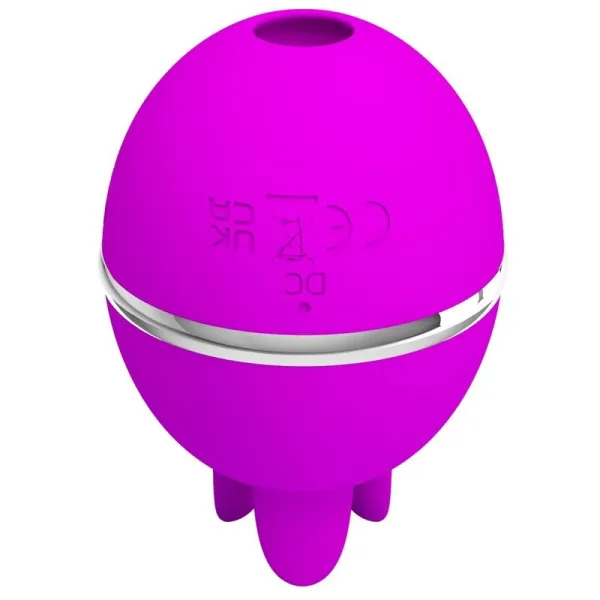 Gemini Ball Lila, Runder Vibrator aus Silikon von Pretty Love Flirtation | Fesselliebe.de