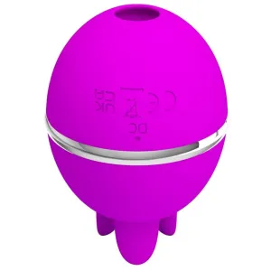 Gemini Ball Lila, Runder Vibrator aus Silikon von Pretty Love Flirtation