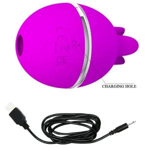 Gemini Ball Lila, Runder Vibrator aus Silikon von Pretty Love Flirtation