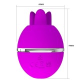Gemini Ball Lila, Runder Vibrator aus Silikon von Pretty Love Flirtation | Fesselliebe.de