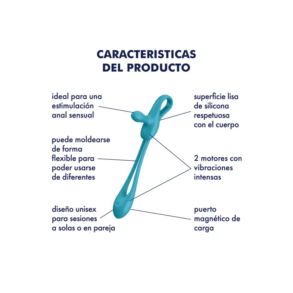 Plug & Play 1 Flexibler Multivibrator von Satisfyer Ring | Fesselliebe.de