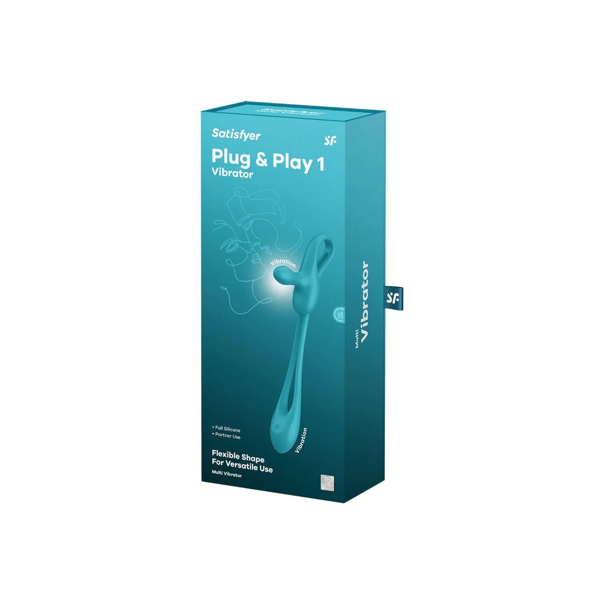 Plug & Play 1 Flexibler Multivibrator von Satisfyer Ring | Fesselliebe.de