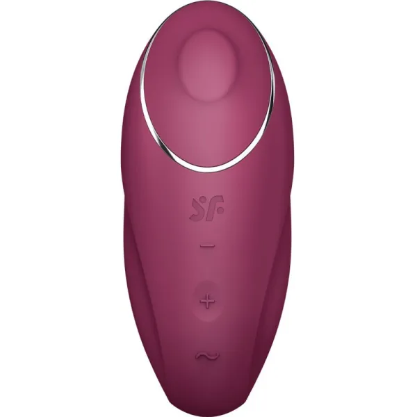 Tap & Climax 1 Auflegvibrator Rot von Satisfyer Layons | Fesselliebe.de