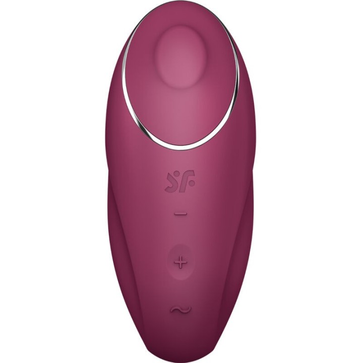 Tap & Climax 1 Auflegvibrator Rot von Satisfyer Layons | Fesselliebe.de