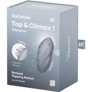 Tap & Climax 1 Auflegvibrator Grau von Satisfyer Layons