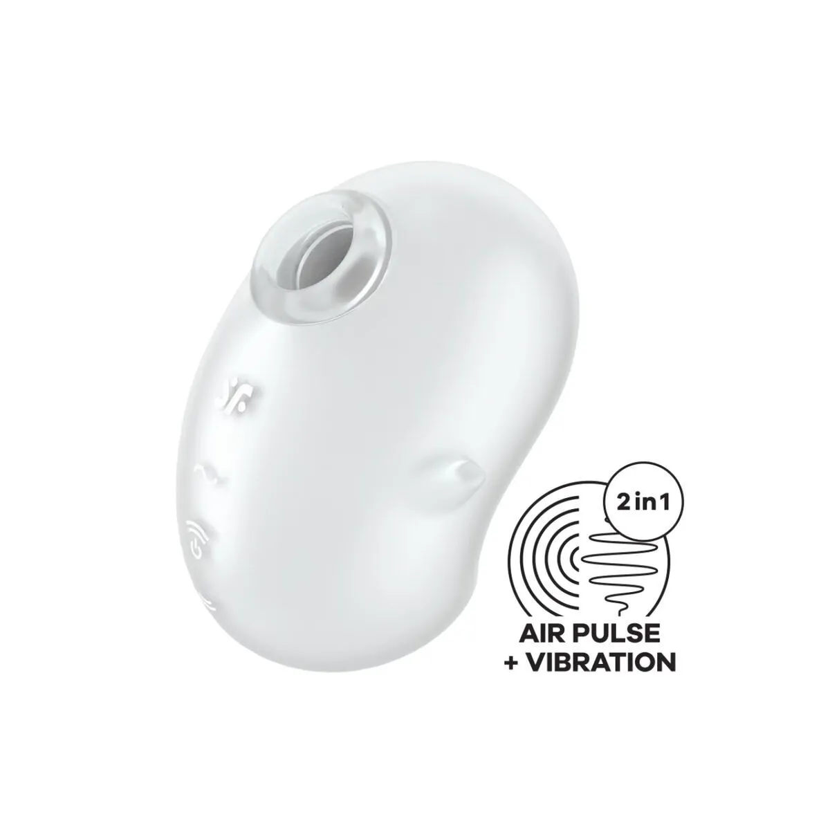 Cutie Ghost Auflegevibrator Weiss von Satisfyer Layons | Fesselliebe.de