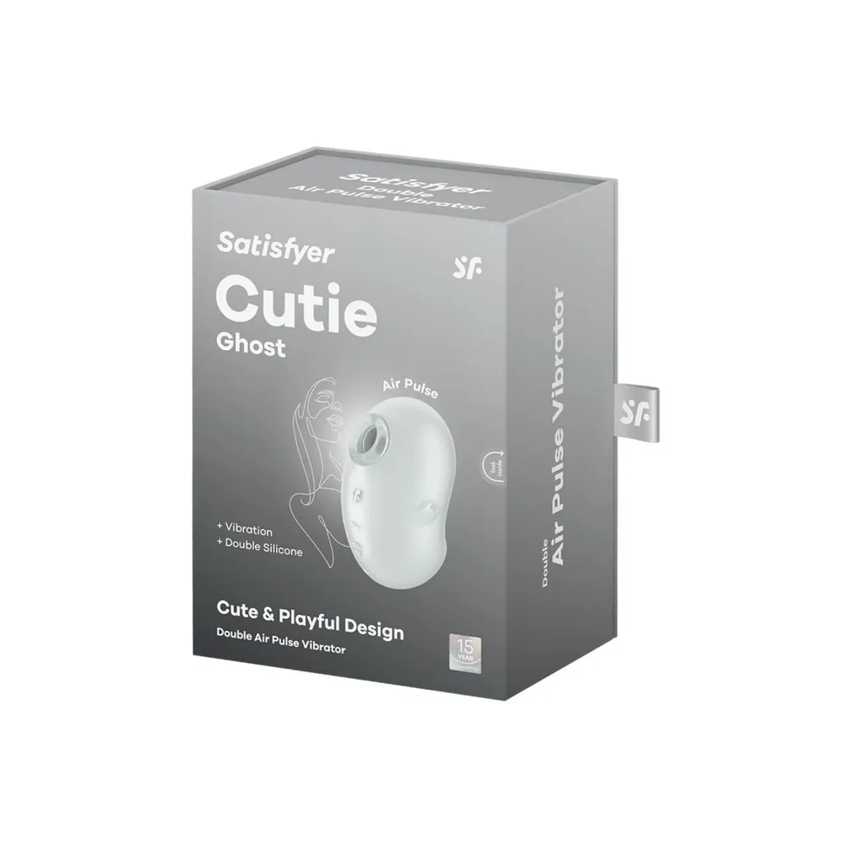 Cutie Ghost Auflegevibrator Weiss von Satisfyer Layons | Fesselliebe.de