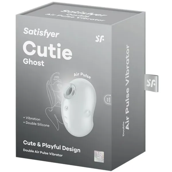 Cutie Ghost Auflegevibrator Weiss von Satisfyer Layons | Fesselliebe.de