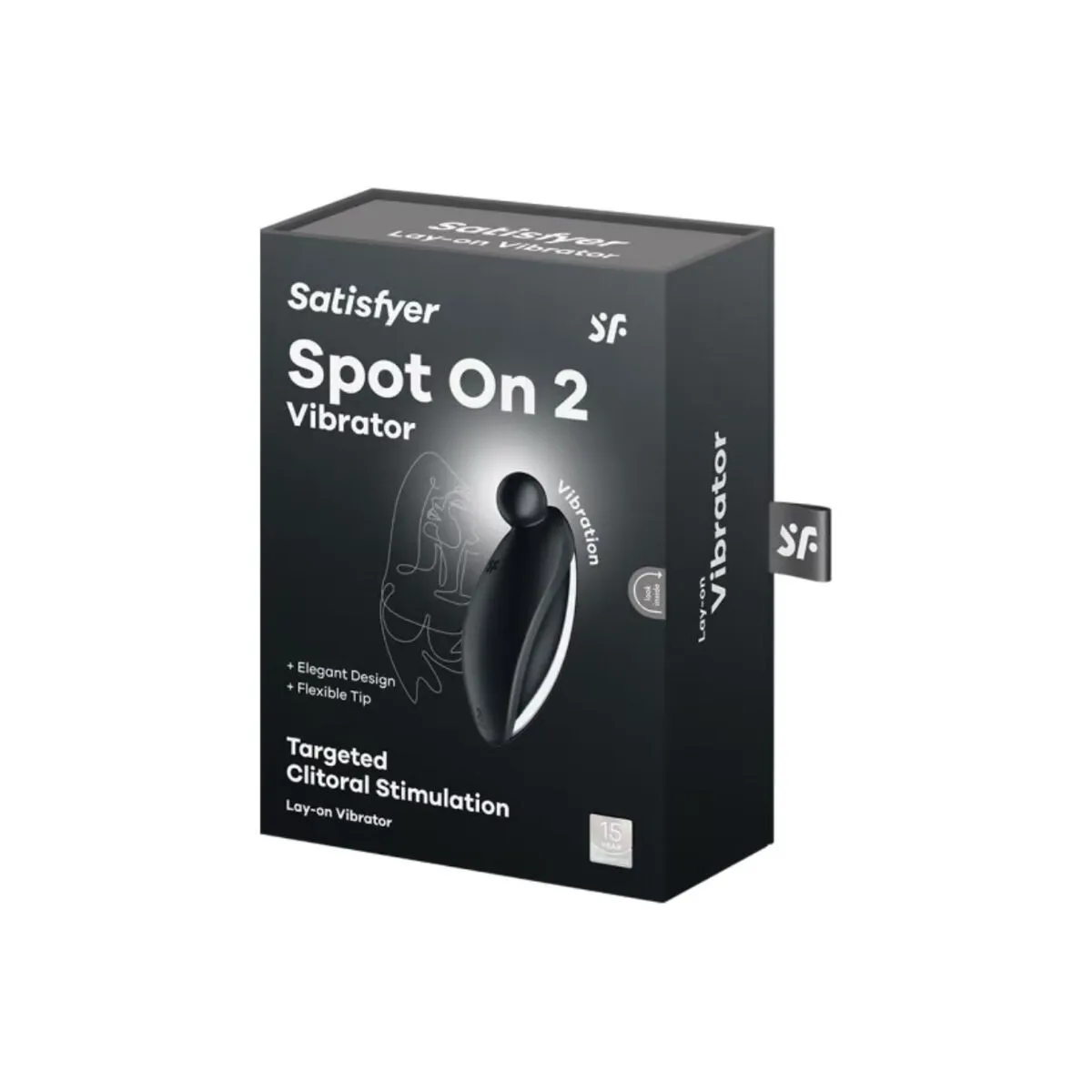 Spot On 2 Auflegevibrator Schwarz von Satisfyer Vibrator | Fesselliebe.de