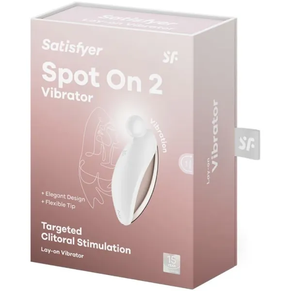 Spot On 2 Auflegevibrator Weiss von Satisfyer Vibrator | Fesselliebe.de