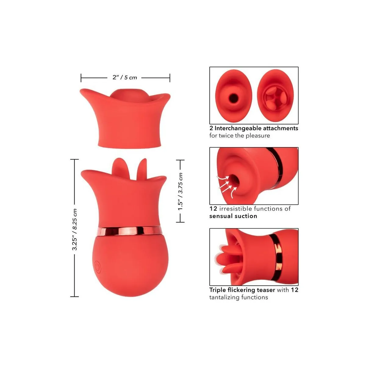 French Kiss Suck & Play Set von Calexotics | Fesselliebe.de