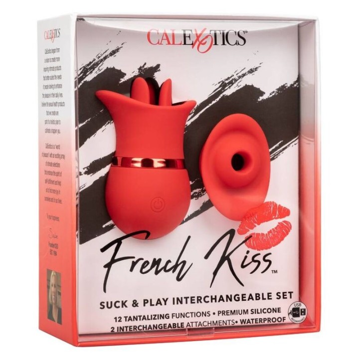 French Kiss Suck & Play Set von Calexotics | Fesselliebe.de