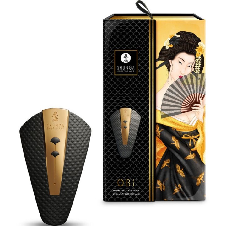 Obi Intimmassager Schwarz von Shunga Toys | Fesselliebe.de
