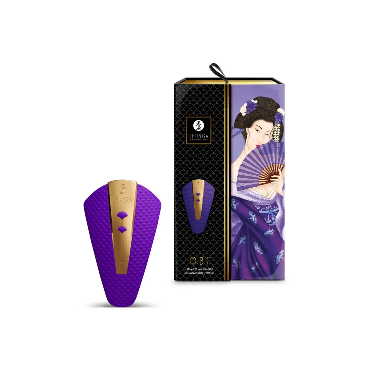 Obi Intimmassager Violett von Shunga Toys | Fesselliebe.de