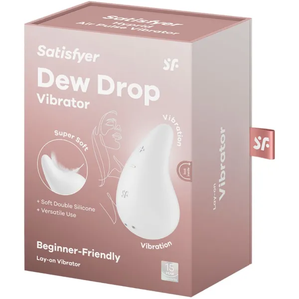 Dew Drop Vibrator Auflegen Weiss von Satisfyer Layons | Fesselliebe.de