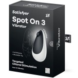Spot On 3 Schwarzer Klitorasstimulator von Satisfyer Vibrator | Fesselliebe.de
