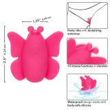 Neon Vibes der Flutter Vibe Stimulator 10 Vibrationen Rosa von Calexotics | Fesselliebe.de