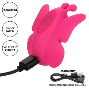 Neon Vibes der Flutter Vibe Stimulator 10 Vibrationen Rosa von Calexotics