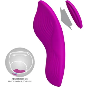 Romario Auflegbarer Klitoris-Stimulator mit Fernbedienung Rosa von Pretty Love