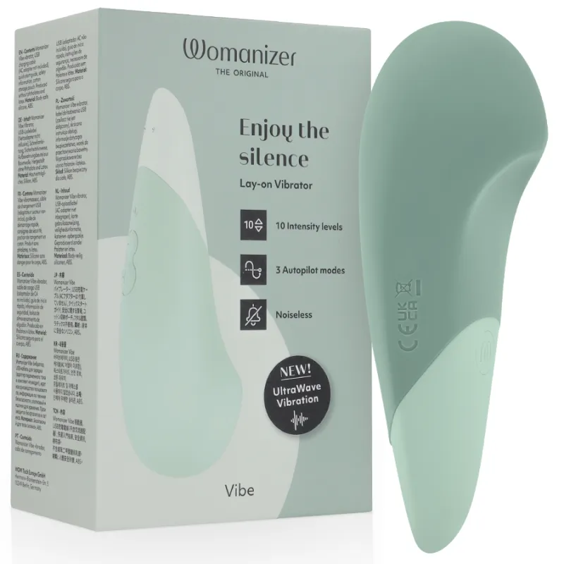 Vibe Lay-On Silent Vibrator Sage von Womanizer | Fesselliebe.de